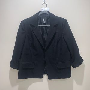 WOMENS BLACK BLAZER, SIZE XL